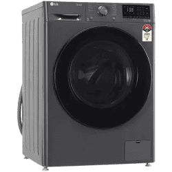 LG 7 kg Wifi Fully Automatic Front Load with In-built Heater | FHV1207Z4M | Black
