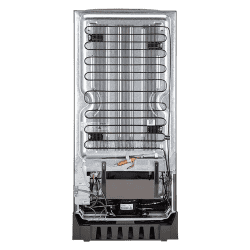 LG Direct-Cool Single Door Refrigerator | 185 L | 3 Star | Shiny Steel | GL-D201APZD