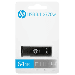 HP X770W USB 3.1 USB Flash Drives | 64 GB | Metal