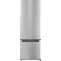 Whirlpool 325 L Frost Free Double Door Bottom Mount 3 Star Refrigerator | Omega Steel | IFPRO BM INV 340 ELT OMEGA STEEL (3S)-N