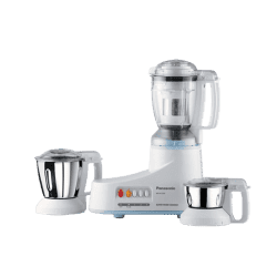 Panasonic MX-AC350 3-Jar Super 550 W Juicer Mixer Grinder 3 Jars | White