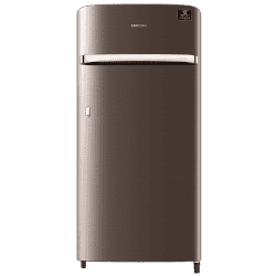 Samsung 198 L 4 Star Inverter Direct cool Single Door Refrigerator | RR21A2G2XDX/HL | Luxe Brown