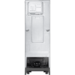 SAMSUNG 244 L Frost Free Double Door 3 Star Convertible Refrigerator with Base Drawer with Curd Maestro  | RT28T3C23NV/HL | Inox Wave