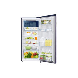 Samsung 225 L 4 Star Inverter Direct cool Single Door Refrigerator | RR23A2E3XUT/HL | Pebble Blue