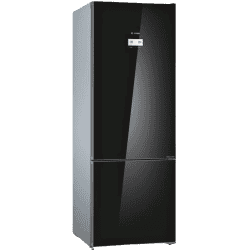 BOSCH 559 L Frost Free Double Door 2 Star Refrigerator | KGN56LB41I | Glass Black