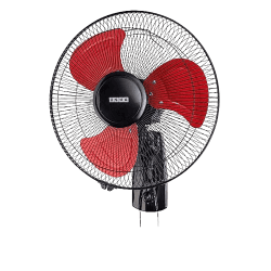 USHA Colossus Blade Wall Fan | 400mm  | Red