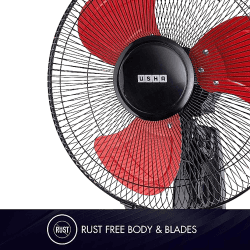 USHA Colossus Blade Wall Fan | 400mm  | Red