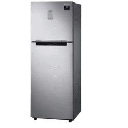 SAMSUNG 234 L Frost Free Double Door 3 Star Convertible Refrigerator RT28A3723S9/HL | Refined Inox