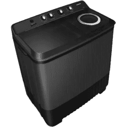SAMSUNG Semi Automatic Top Load Washing Machine | 11.5 kg | Black, Grey | WT11A4260GD/TL