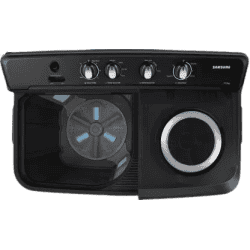 SAMSUNG Semi Automatic Top Load Washing Machine | 11.5 kg | Black, Grey | WT11A4260GD/TL
