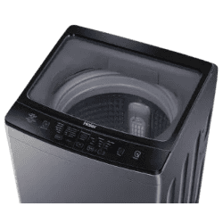 Haier Fully Automatic Top Load Washing Machine | In Built Heater | 7.5 kg | Silver | HWM75-H826S6