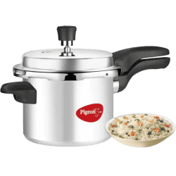 Pigeon Deluxe 5 L Pressure Cooker | Aluminium