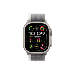 APPLE WATCH ULTRA 2 | MRF43HN/A | 49MM | M/L | TITANIUM CASE | GREEN GREY TRAIL LOOP