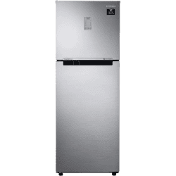 SAMSUNG 234 L Frost Free Double Door 3 Star Convertible Refrigerator RT28A3723S9/HL | Refined Inox