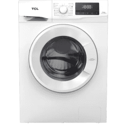 TCL 8 kg Fully Automatic Front Load with In-built Heater TWF80-G123061A03| White