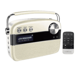 SAREGAMA Carvaan  | Hindi 10 W Bluetooth Home Audio Speaker  | Porcelain White, Stereo Channel