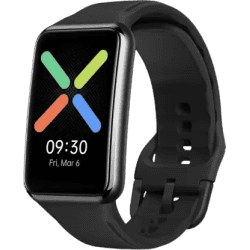 OPPO Watch Free Smartwatch | OWWE201 |  Free Size | Black Strap