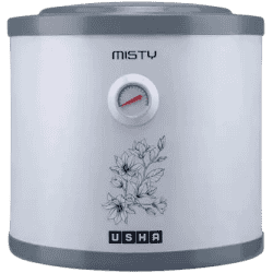 USHA Storage Water Heater | 6 L | Misty Grey Magnolia