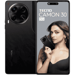 Tecno Camon 30 | 5G  | 256 GB | 8 GB RAM | Basaltic Dark