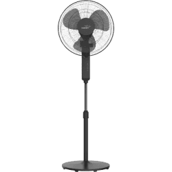 V-Guard FINESTA STS PLUS 16 400 mm 3 Blade Pedestal Fan  (Black, Pack of 1)