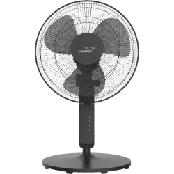 V-Guard FINESTA STS PLUS 16 400 mm 3 Blade Pedestal Fan  (Black, Pack of 1)