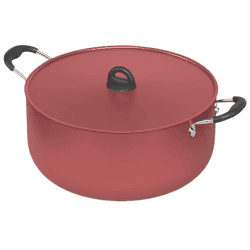 Impex Aluminium Non Stick Biryani Pot | 17 L | ISP 3815