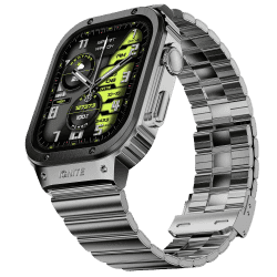 Fire Boltt Maverick Smartwatch | 2.02 inch | IPS Display | Bluetooth Calling  | Black Silver | BSW177