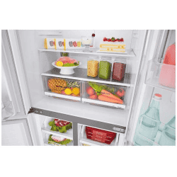 LG 595L with Inverter and Wi-Fi Side-by-Side Refrigerator | Linen White | GC-M22FAGPL