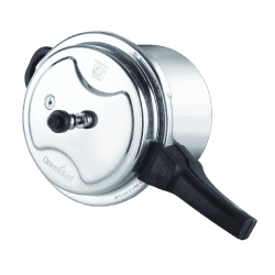 Greenchef Namo Alluminium Pressure Cooker 3 litres | Silver