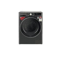 LG 7 kg 5 Star Fully Automatic Front Load Washing Machine | AI Direct Drive Technology-FHV1207ZWB | Black Steel