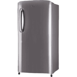 LG 215 L Direct Cool Single Door 4 Star Refrigerator-GL-B221APZY | Shiny Steel,