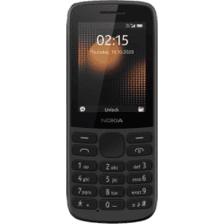 Nokia 215 DS 4G Keypad Phone | Black