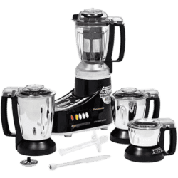 Panasonic Juicer Mixer Grinder | 550 W | 4 Jars | Black | MX-AC460