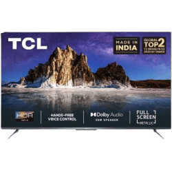 TCL 50P715  | 126 cm (50 inch) | Ultra HD-4K | LED Smart Android TV with Full Screen & Handsfree Voice Control