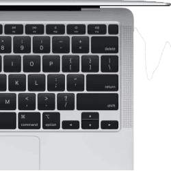 Apple MacBook Air Core i3 10th Gen | 8 GB/256 GB SSD/Mac OS Catalina | MWTK2HN/A | 13.3 inch | Silver