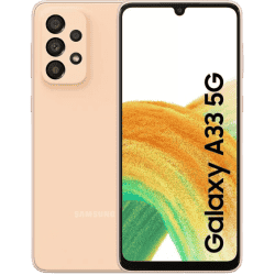 SAMSUNG Galaxy A33 5G | 128 GB/6 GB RAM | Awesome peach
