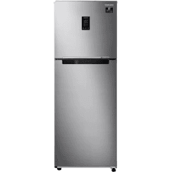 SAMSUNG  Refrigerator | RT34A4622S8/HL | 288 L | Frost Free Double Door | 2 Star | Convertible Refrigerator | Elegant Inox