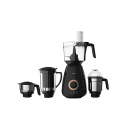 PHILIPS Mixer Grinder with 4 Jars | HL7707/00 | 750W | Black