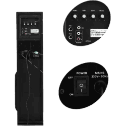 PHILIPS SPA9080B 80 W Bluetooth Tower Speaker | Black