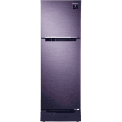 SAMSUNG Refrigerator | RT28T3122UT/HL | 253 L | Frost Free Double Door 2 Star Refrigerator with Base Drawer | Pebble Blue