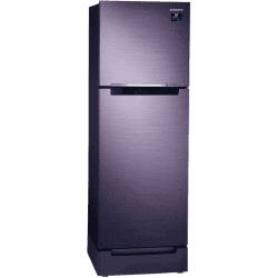 SAMSUNG Refrigerator | RT28T3122UT/HL | 253 L | Frost Free Double Door 2 Star Refrigerator with Base Drawer | Pebble Blue