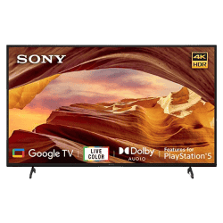 Sony Bravia | KD-43X75L | 108 cm (43 inch) | 4K Ultra HD Smart LED Google TV | Black