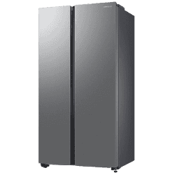 Samsung Side by Side Refrigerator | 653 L |  3 Star | Clean Steel | RS76CG8113SLHL