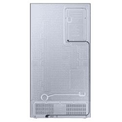 Samsung Side by Side Refrigerator | 653 L |  3 Star | Clean Steel | RS76CG8113SLHL