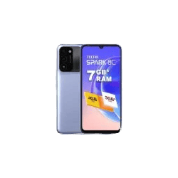 Tecno Spark 8C | 64 GB/3 GB RAM | Iris Purple