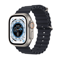 Apple Watch Ultra | 49 mm | GPS + Cellular | Titanium Case | Midnight Ocean