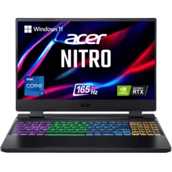 Acer Nitro 5 Gaming Core i7 12th Gen | 16 GB/1 TB SSD/Windows 11 Home/8 GB | AN515-58 Gaming Laptop | 15.6 Inch, Obsidian Black