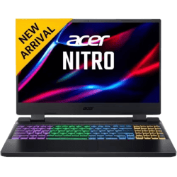 Acer Nitro 5 Gaming Core i7 12th Gen | 16 GB/1 TB SSD/Windows 11 Home/8 GB | AN515-58 Gaming Laptop | 15.6 Inch, Obsidian Black