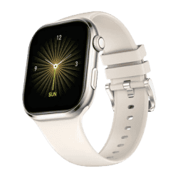 Fire Boltt Brillia Smartwatch | 51.3mm  | Largest Amoled | Bluetooth | Starlight