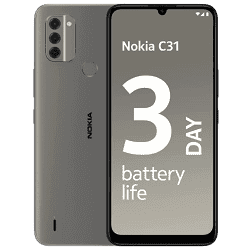 NOKIA C31 DS | 4 GB/64GB | Charcoal